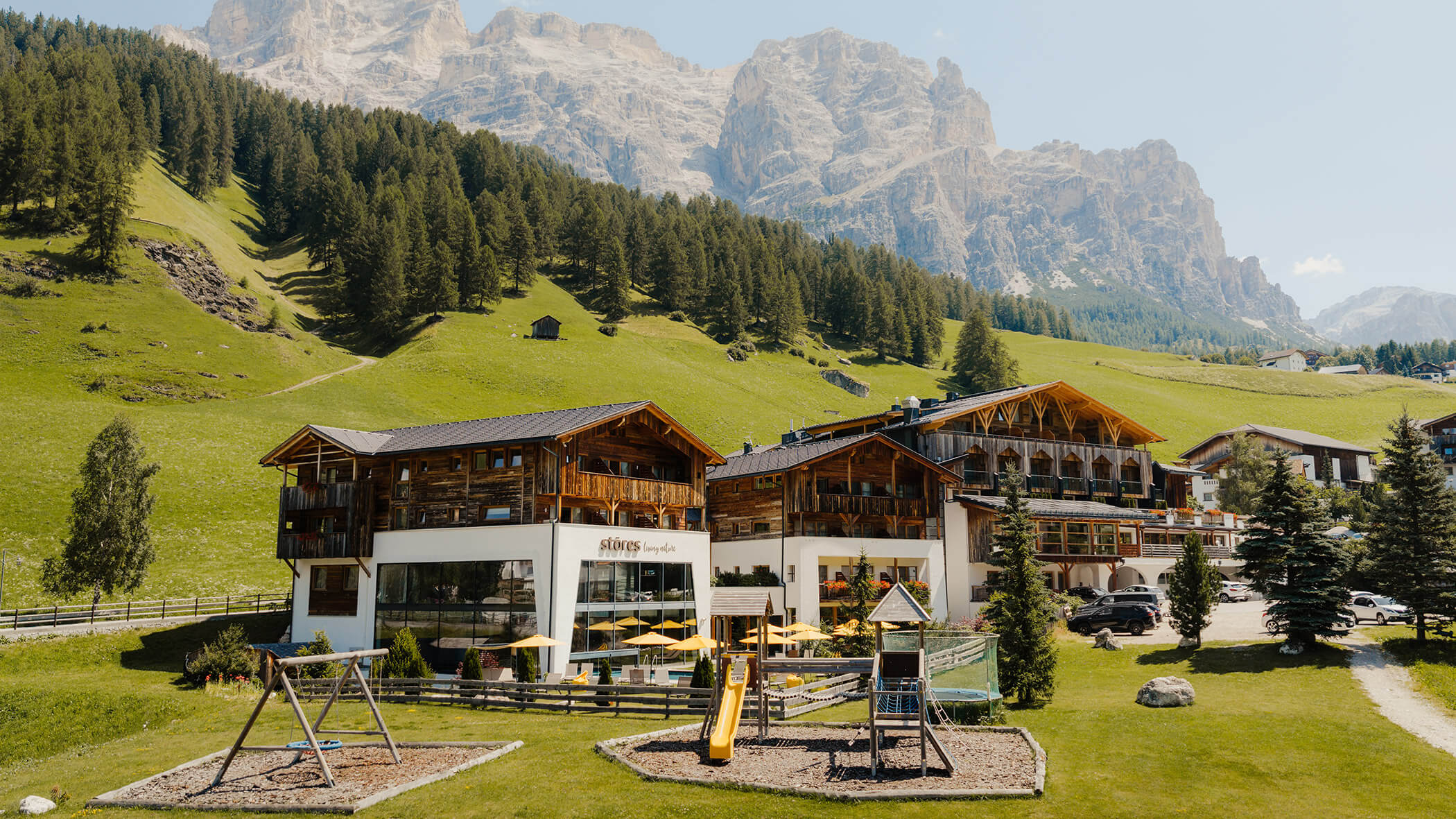 Hotel Stoeres in Val Badia/Gadertal