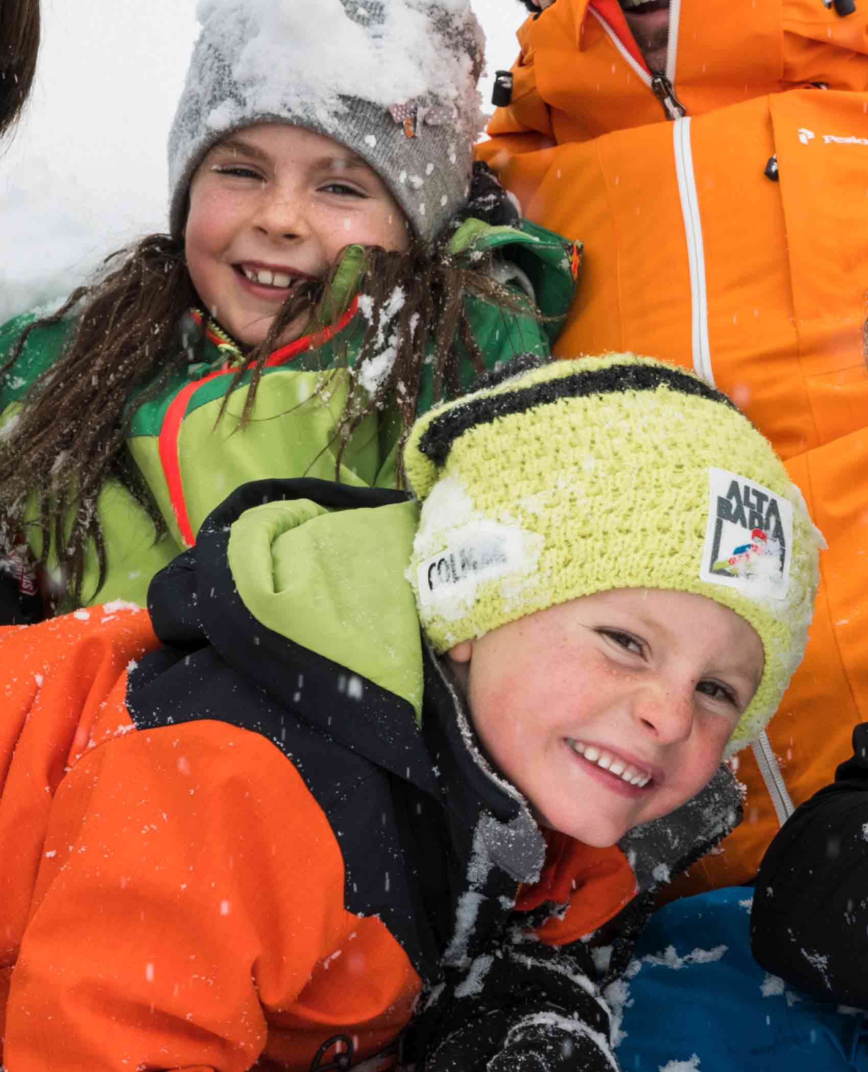 Gastgeberkinder - Detailaufnahme - Winter | Hotel Störes