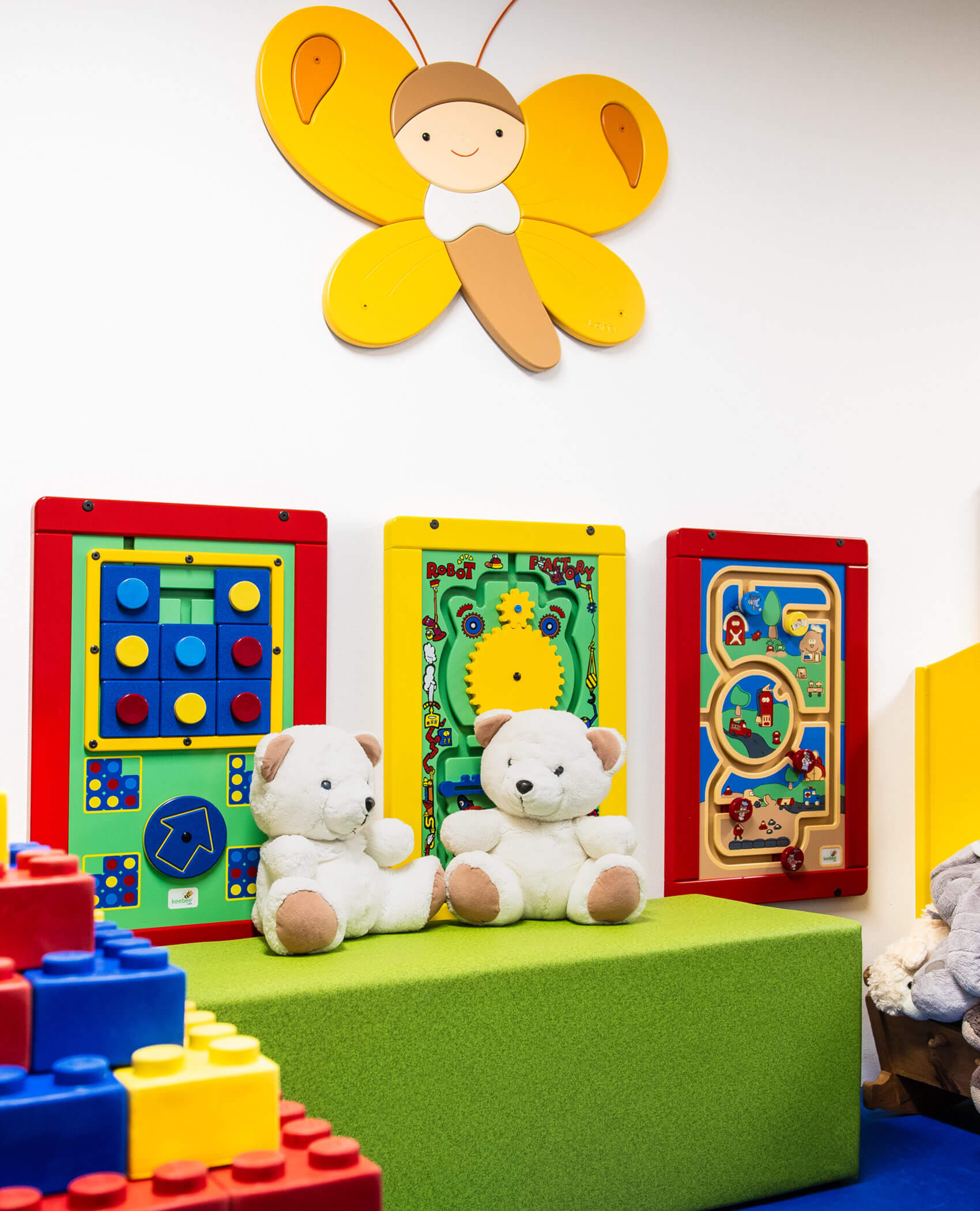 Spielzimmer im Hotel