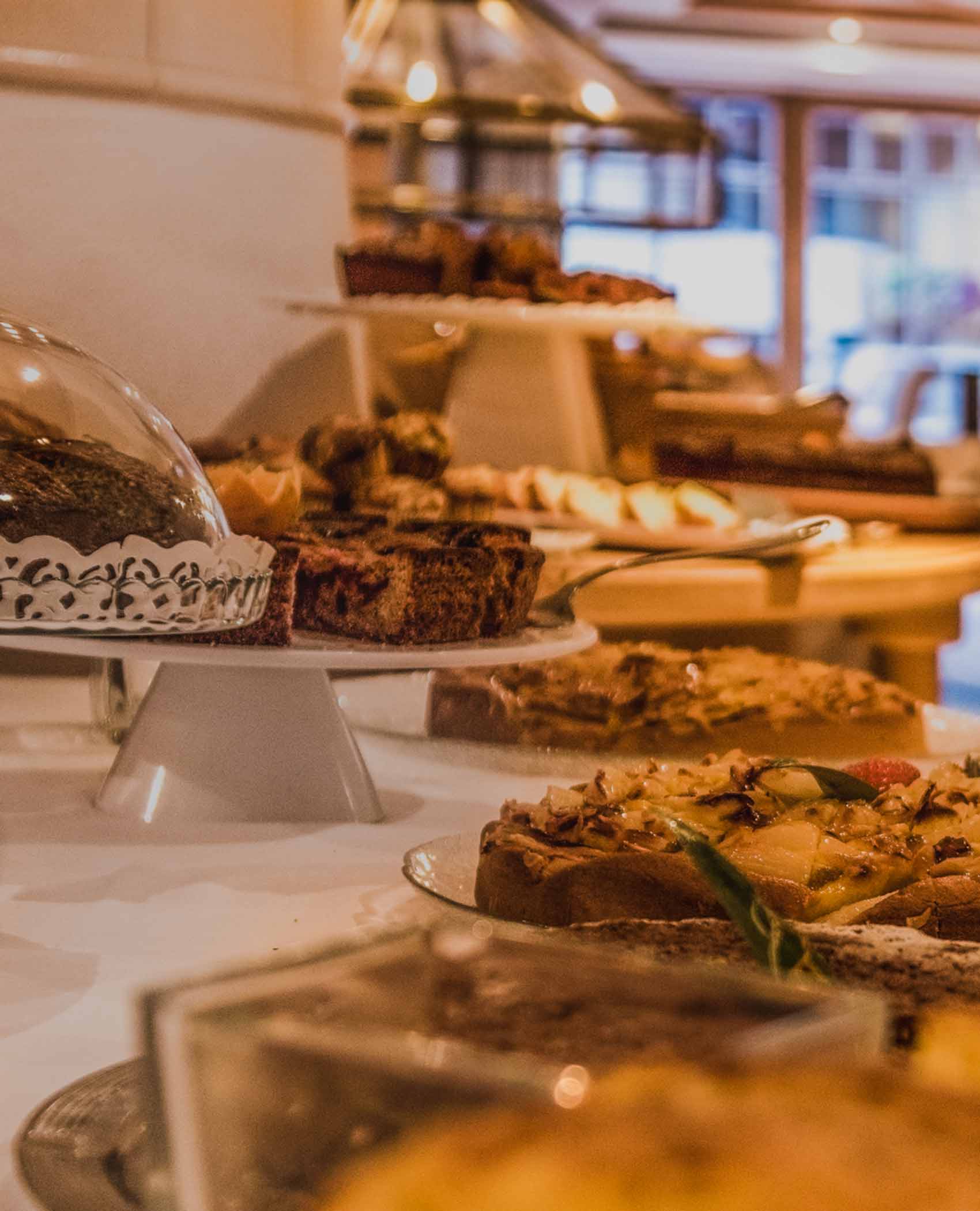 Cake buffet at the Hotel Störes