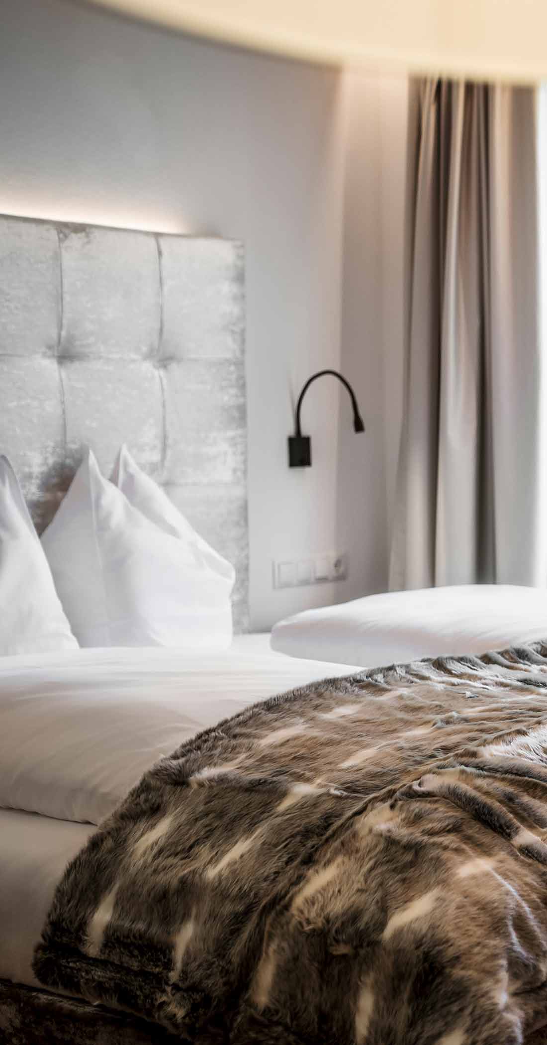 Dettaglio - letto in camera | Hotel Störes