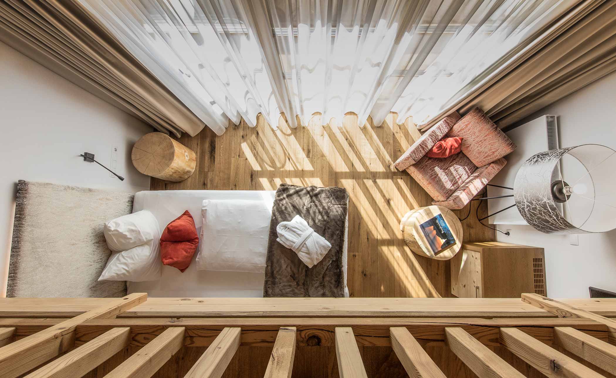 Family Suite Piz - Ansicht von oben | Hotel Störes