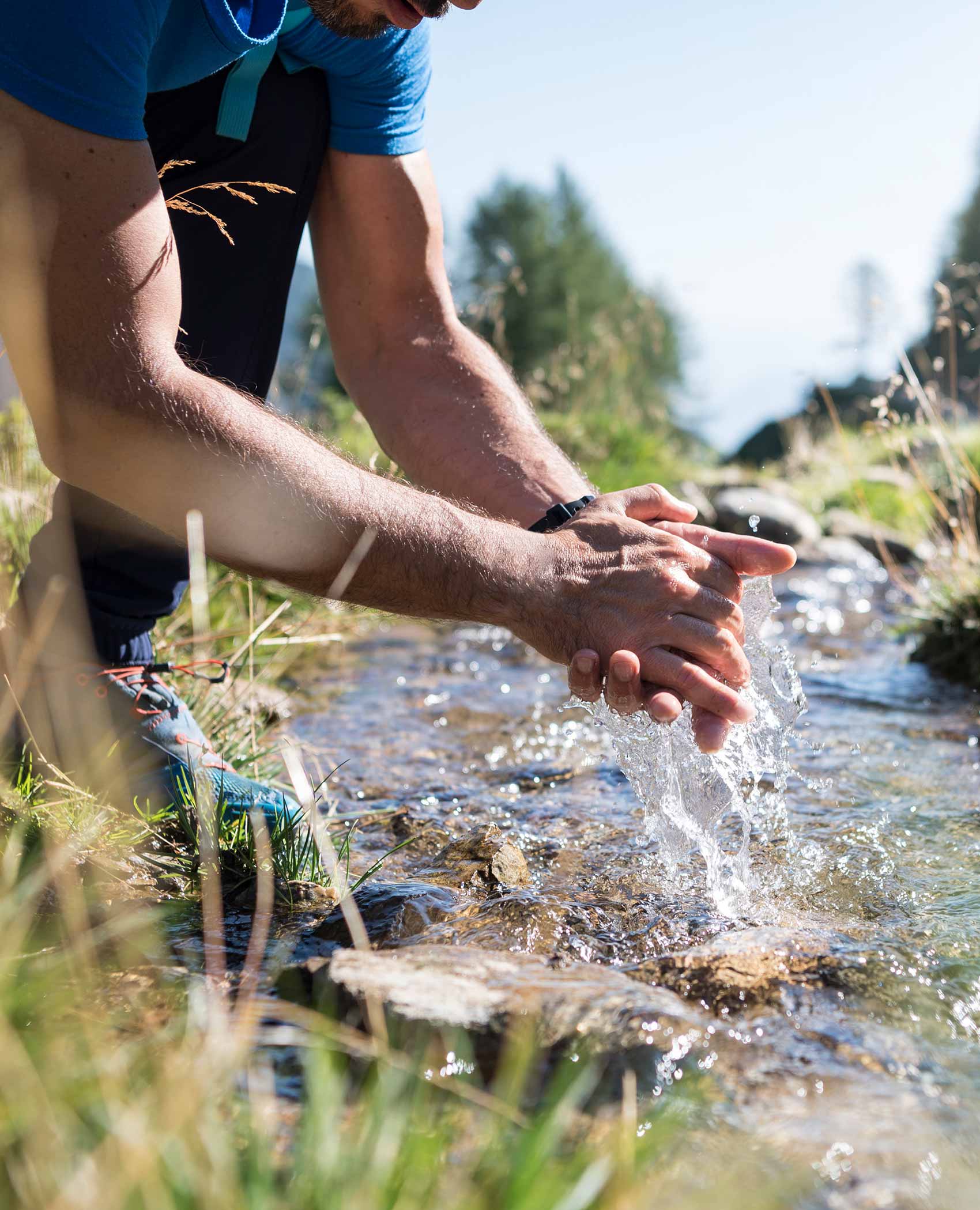 Bach im Sommer - Wasser | Hotel Störes