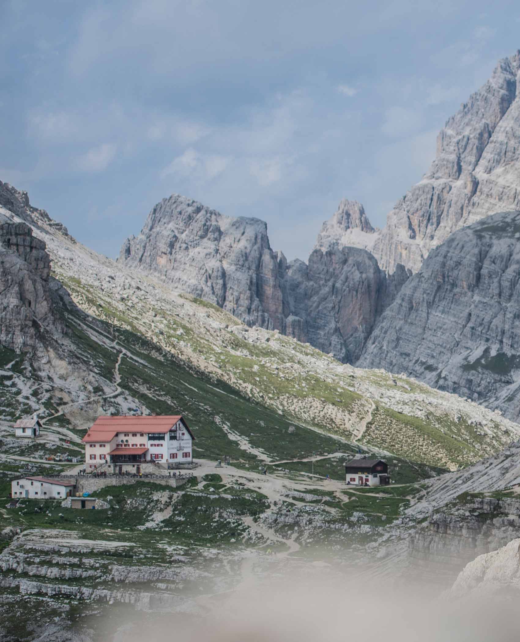 Berglandschaft und Panorama Drei Zinnen | Hotel Störes